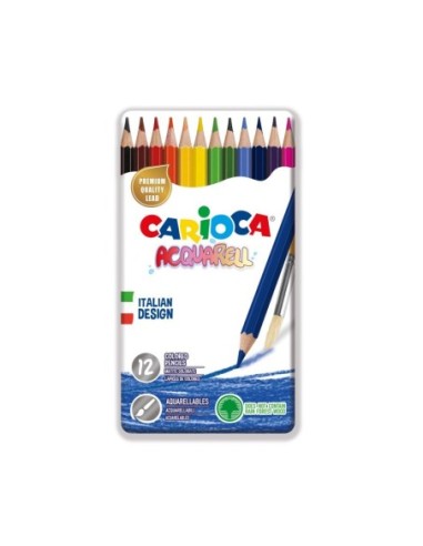 Crayons Aquarelles boite 12 pièces