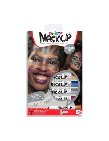 Stick maquillage Mask Up Metallic 6pièces