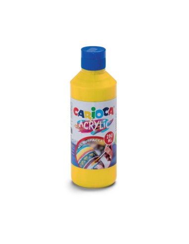 Gouache Acrylique 250 ml . Jaune Primaire