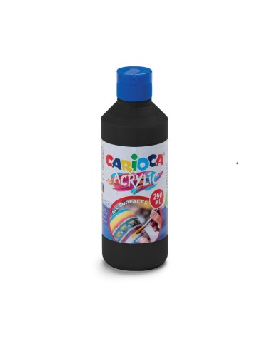 Gouache Acrylique 250 ml . Noir