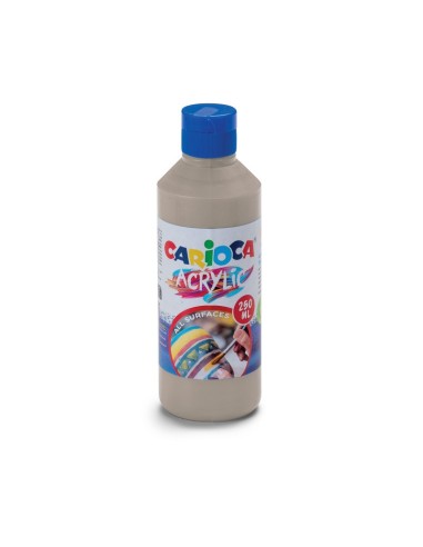 Gouache Acrylique 250 ml . Silver