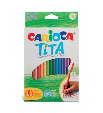 Crayons de couleur Tita 18...