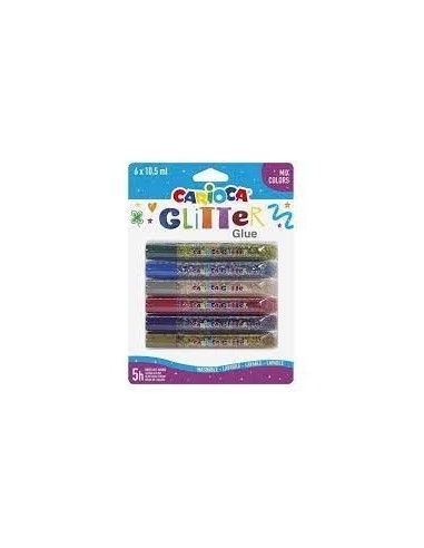 Colle Glitter Mix blister 6x10,5ml